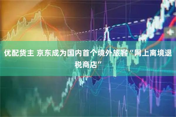 优配货主 京东成为国内首个境外旅客“网上离境退税商店”